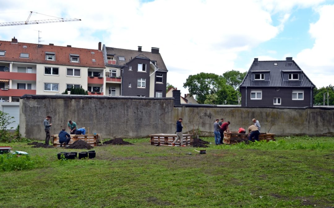 Hochbeet Bauaktion St. Urbanus